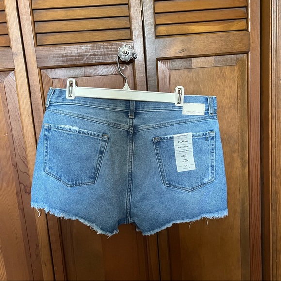 Current/Elliott Mid Rise Shorts - Picture 3 of 4
